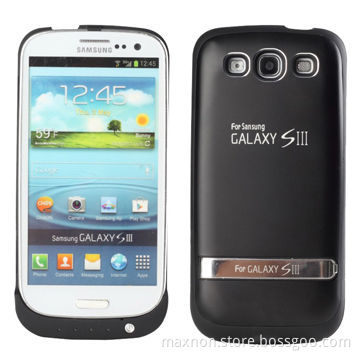 3,200mAh Mobile phone wireless slim power bank case, RoHS-approved